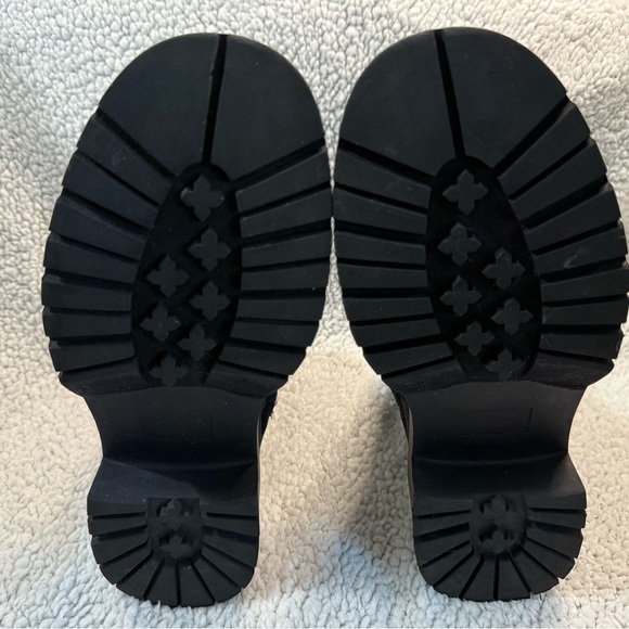 Torrid Black Canvas Lug Bootie - Extra Wide Width (WW) - Picture 5 of 7